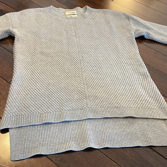 Aritzia | Wilfred Italian Yarn Chevron Knit Sweater - Picture 6 of 15